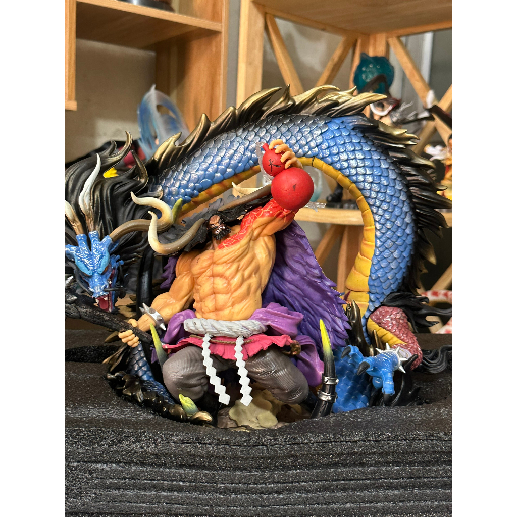 Tứ hoàng Rồng Kaido một trăm quái thú - Hàng cao cấp - Cao 28 cm
