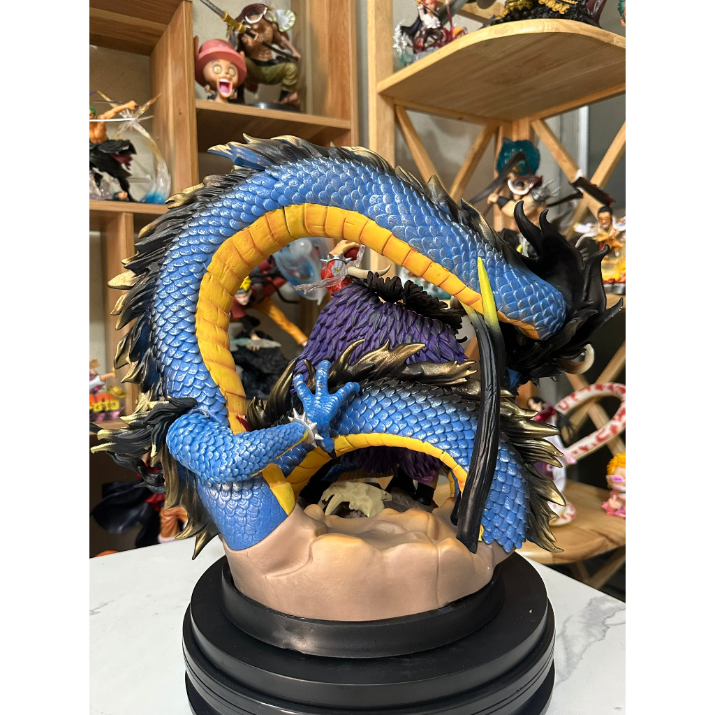Tứ hoàng Rồng Kaido một trăm quái thú - Hàng cao cấp - Cao 28 cm