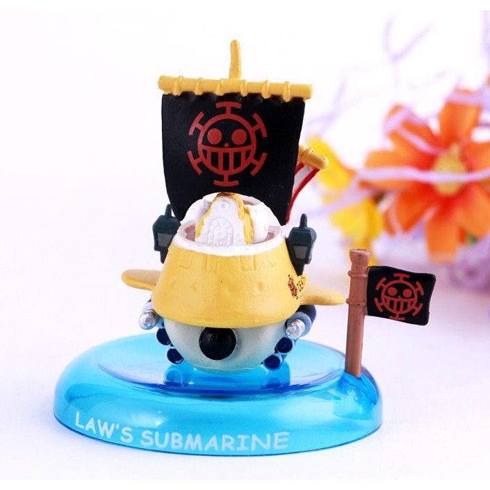 Combo 6 tàu chiến chibi mini