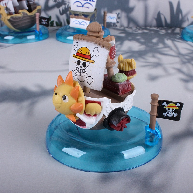 Combo 6 tàu chiến chibi mini