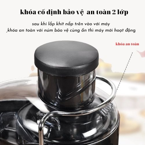 Máy ép  trái cây hoa quả , máy ép nguyên quả công suất lớn .máy ép gia đình đa năng, Bảo hành 12 tháng