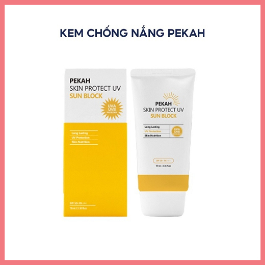 Kem Chống Nắng Pekah Skin Protect UV Sun Block SPF 50+ PA+++ 70ml - Chill Cosmetic