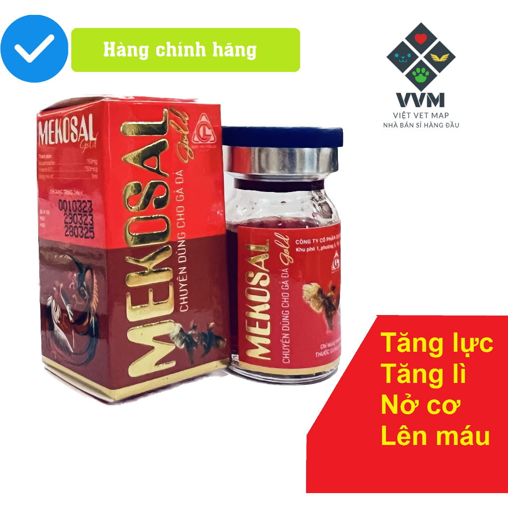 Mekosal Gold 5ml [Tăng cơ gà đá, tăng bo, tăng lì]