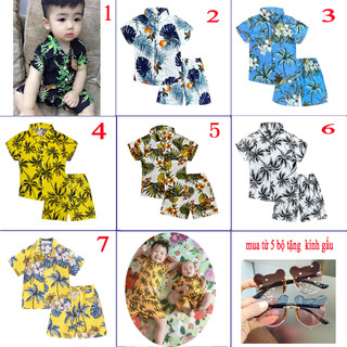 Siêu Mát Bộ Lanh Hoa Quả Cho Bé .Trai Và Bé Gái. Size Nhỡ 8-25kg