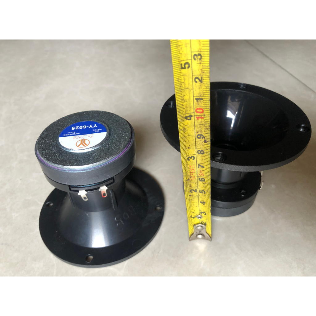 2 Củ treble 250 + 2 họng kèn 9.5cm