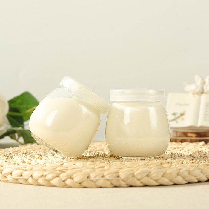 Bộ 10 Hũ thủy tinh làm sữa chua - yaourt, pudding, panna cotta cao cấp - Thủy Tinh MISO