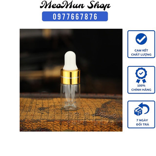 Hũ Bóp / Chai lọ Chiết tinh Dầu Nước Hoa 3ml