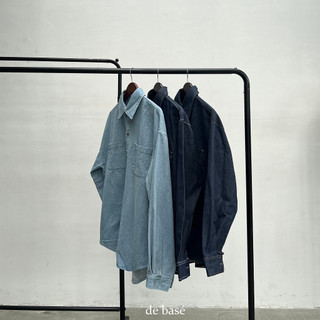 Áo Sơmi Denim -Oversize Denim Shirt - De Basé