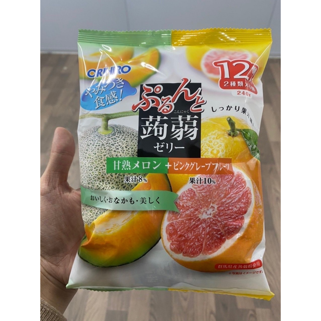 Thạch Trái Cây Orihiro 240g