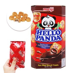 BÁNH MEIJI HELLO PANDA 50G
