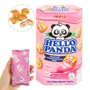 BÁNH MEIJI HELLO PANDA 50G