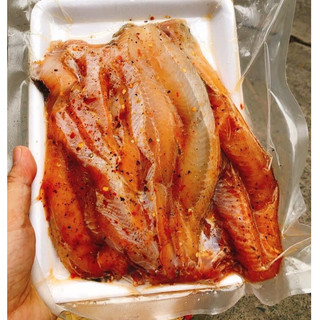 Khô cá lóc một nắng khay 500gr