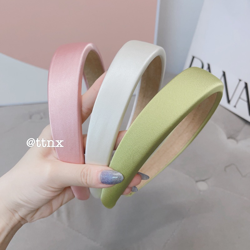 BỜM BẢN TO BỌC LỤA TRƠN CAO CẤP (Ảnh thật) 🔅FREESHIP🔅