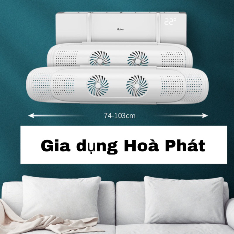 Tang Deal sốc 50k Tấm chắn điều hoà tích hợp quạt gió 4.0