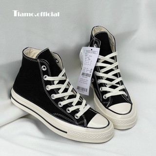Giày thể thao sneaker cv 1970s cao cổ màu đen cho nam nữ