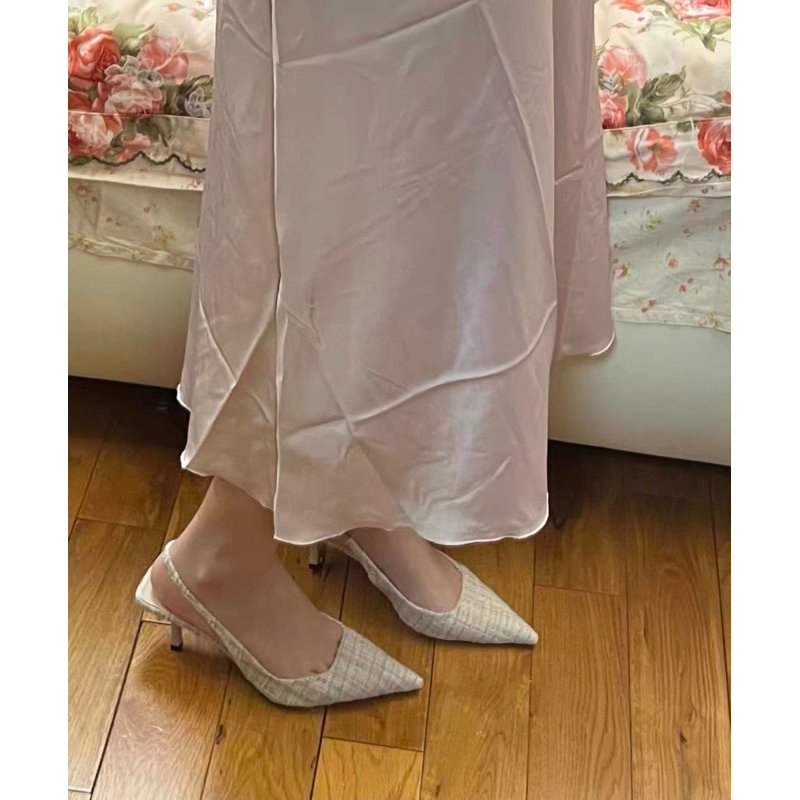 Giày cao gót nữ big size 40 41 42 gót nhọn mũi nhọn