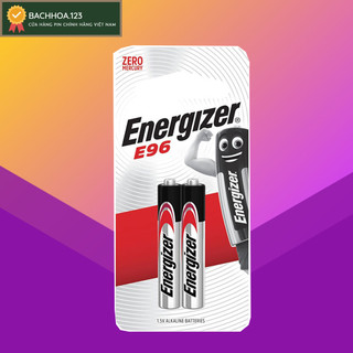 Pin AAAA (4A) E96 1.5V energizer alkaline Chính Hãng - vỉ 2 viên - Hàng có vỉ