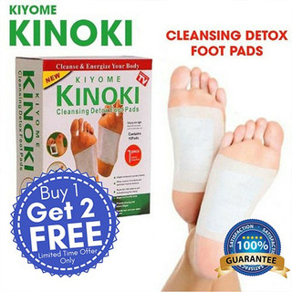 10 Miếng Dán Thải Độc Chân Nhật Bản Kinoki Detox Foot Patch