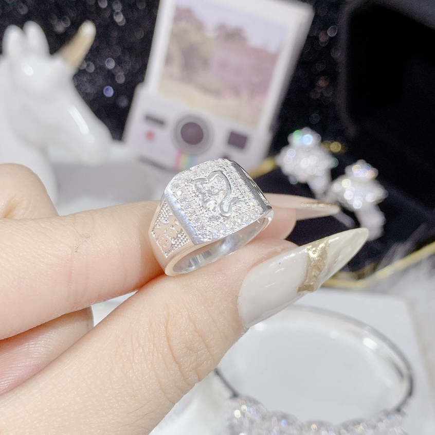 NHẪN BẠC CHO BÉ TRAI NHIỀU MẪU