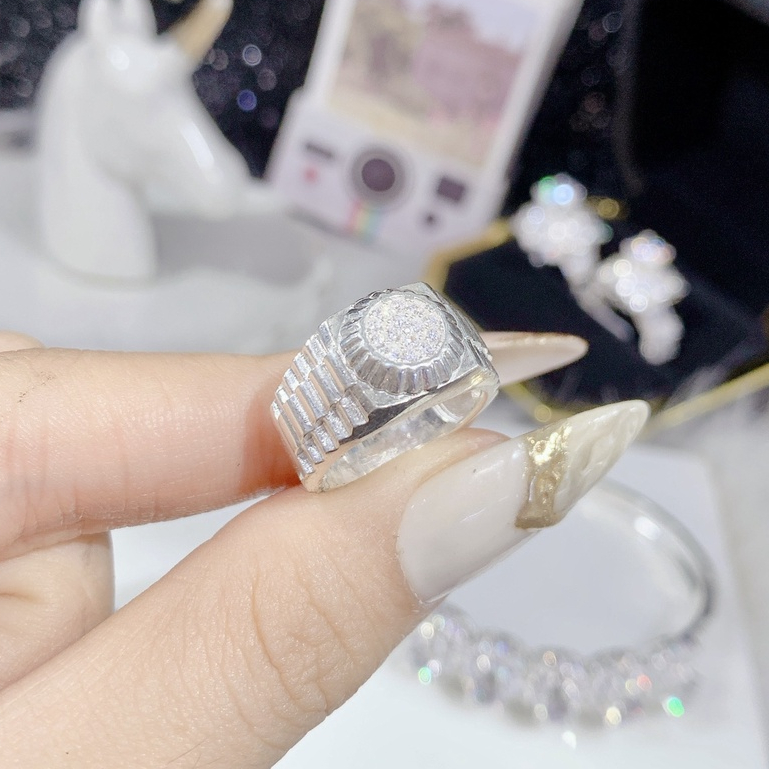 NHẪN BẠC CHO BÉ TRAI NHIỀU MẪU