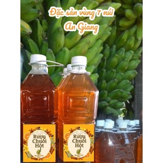 R.ượu chuối hột - chai 1 lít