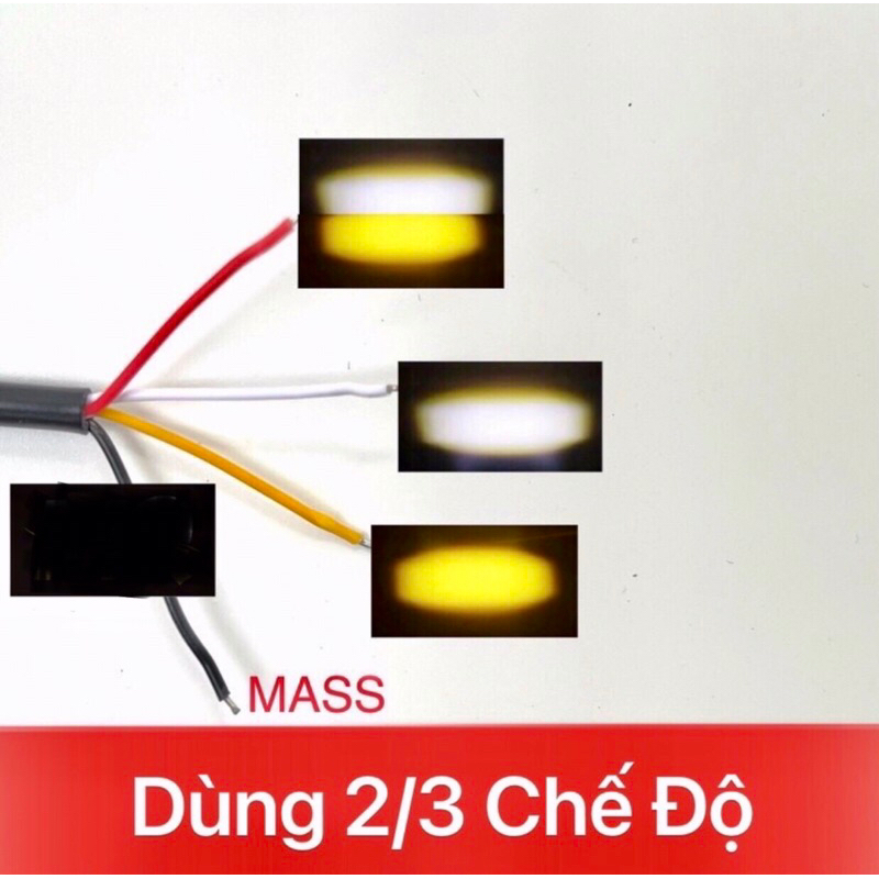 [giảm 8% đơn 400K] ĐÈN TRỢ SÁNG MINI 2 MẦU COST VÀNG PHA TRẮNG GOM ÁNH SÁNG M3MINi Loại1