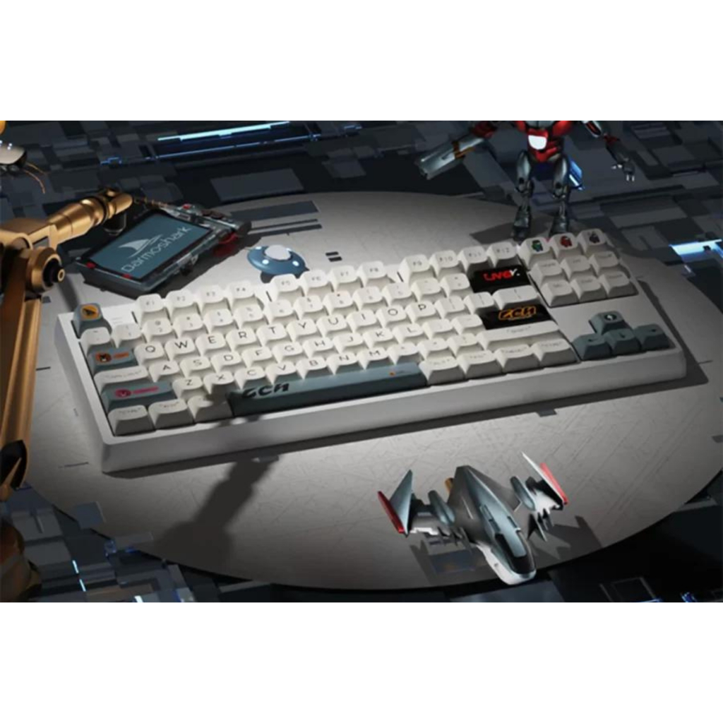 Bàn Phím Cơ Không Dây Darmoshark K6 Trio-mode Gateron Yellow Pro Switch