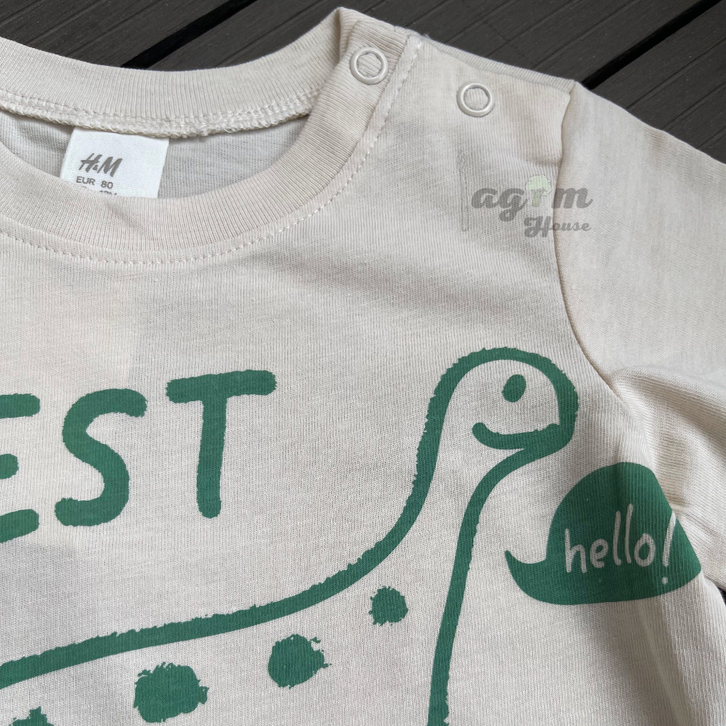 Áo phông hè chất liệu cotton cộc tay cho bé trai HM 7-18kg - Lagim House