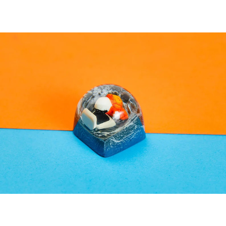 Nút Keycap Phi Hành Gia Cute Dành Cho Bàn Phím Cơ