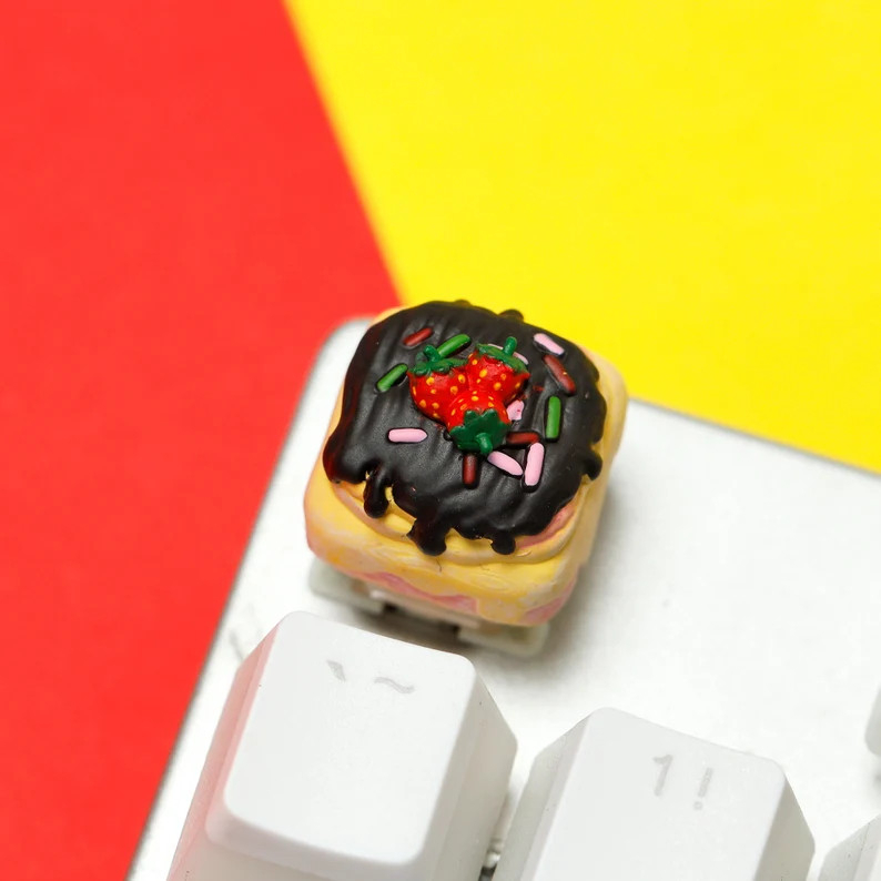 Nút Keycap Bánh Ngọt Siêu Cute Dành Cho Bàn Phím Cơ