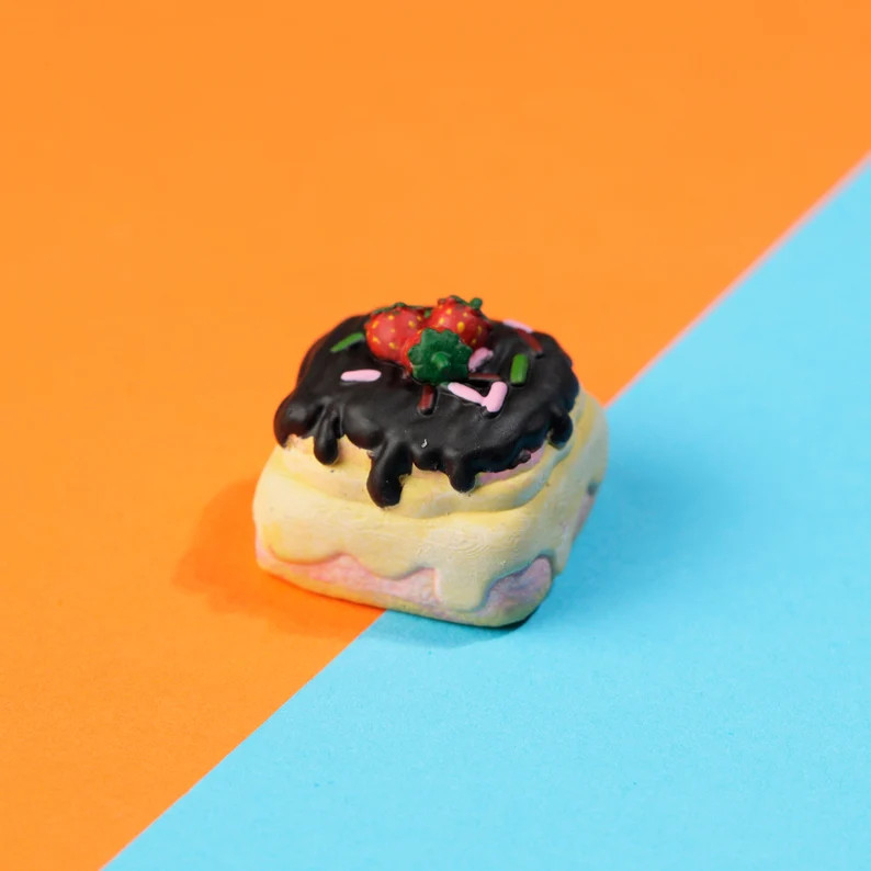 Nút Keycap Bánh Ngọt Siêu Cute Dành Cho Bàn Phím Cơ