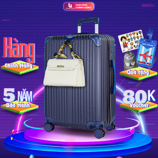 Vali size 28 inch vali kéo du lịch nhựa cao cấp giá rẻ bền đẹp chống va đập trầy xước bảo hành 5 năm bamozo 8809