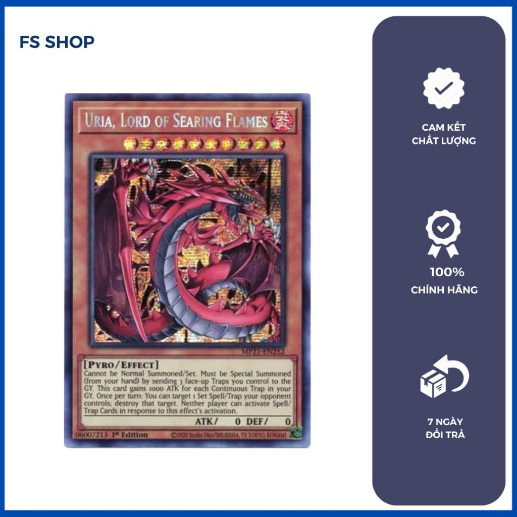 Thẻ bài yugioh chính hãng Set Tam Quỷ – Prismatic Secret Rare