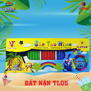 Đất nặn 5 màu thái lan tl05
