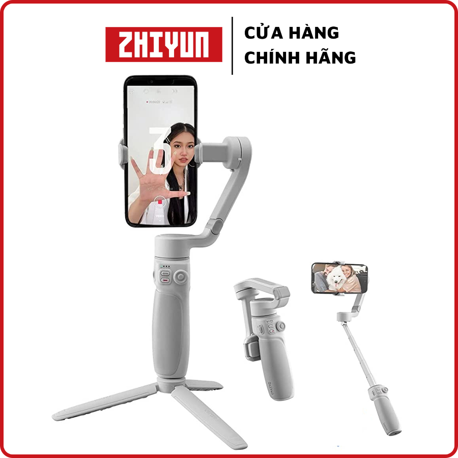 Zhiyun Smooth Q4 / Smooth Q4 Combo - Tay cầm chống rung dành cho Smartphone | Hàng Chính Hãng