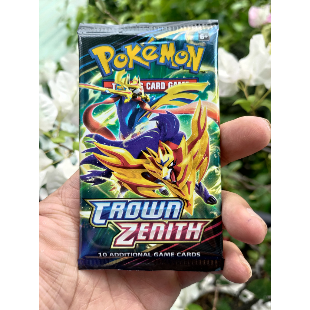 [KW2 Pokemon] [EN] [Offer] 01 Gói Pack Pokémon TCG: Crown Zenith Booster Pack - Chính hãng Pokemon