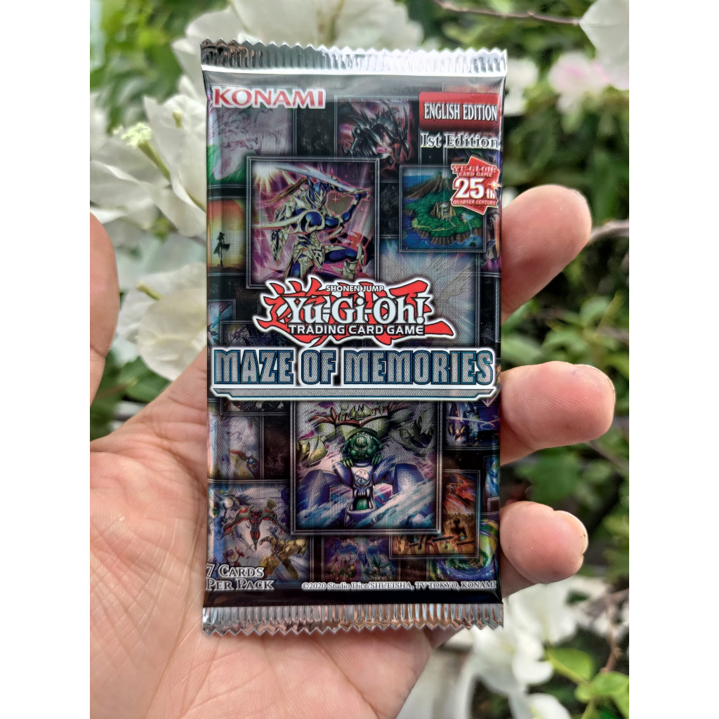 [EN-UK] 01 Gói Thẻ bài Yugioh Maze of Memories Booster Pack - Chính hãng Konami