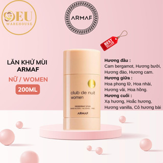 [Nhập Khẩu Trực Tiếp] Lăn Khử Mùi Nước Hoa ARMAF Club De Nuit Man / Women 75g