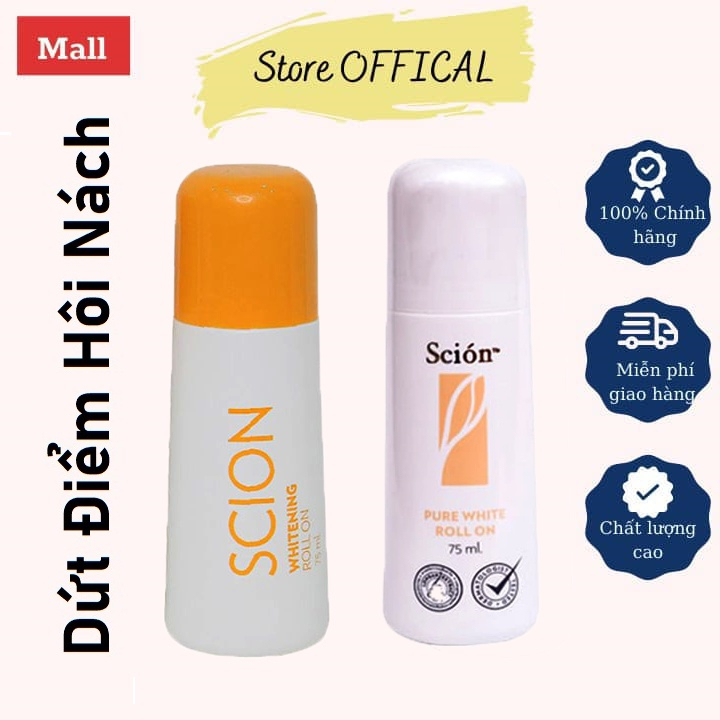 Lăn khử mùi Scion Nuskin - che tên sản phẩm cho khách