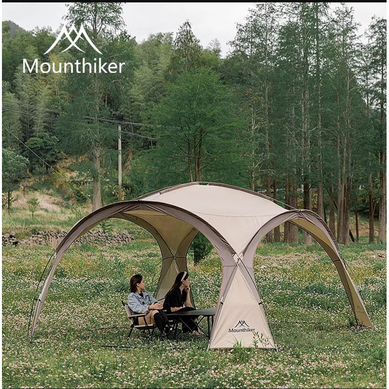 Lều trung tâm, Tăng lều mái vòm chính hãng Mountainhiker SZK-381 kích thước 410*410*230cm phù hợp 8-10 người