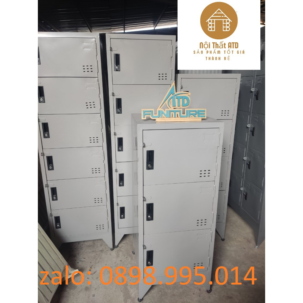 Tủ sắt hồ sơ 3,4,5,6 tầng tủ locker đơn ngăn khóa giá rẻ tại xưởng miễn ship giao nhanh tận nơi HCM,BD,ĐN