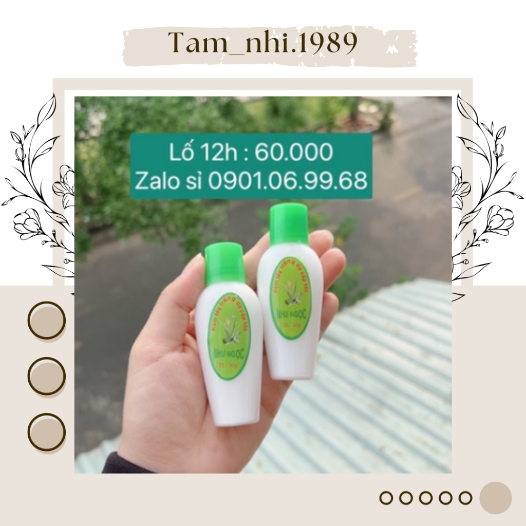 Kem Như Ngọc 25ml ⚡ CHUẨN CHÍNH HÃNG ⚡ Kem Như Ngọc làm đều màu da - hàng chuẩn xịn thơm
