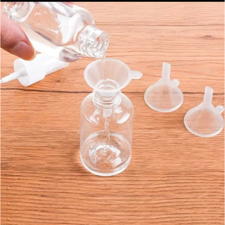 50 Phễu nhỏ - bộ chiết mỹ phẩm dung dịch nước hoa du lịch mini pump chiết tinh dầu sang chai lọ hũ dễ tẩy rửa.