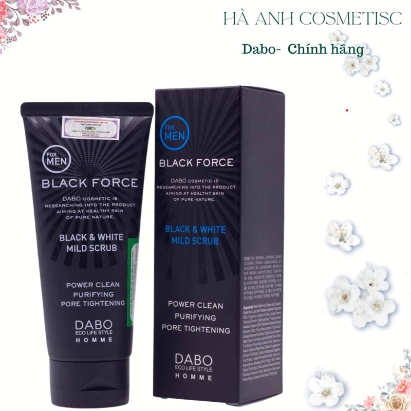 Sữa rửa mặt DABO cho nam chính hãng