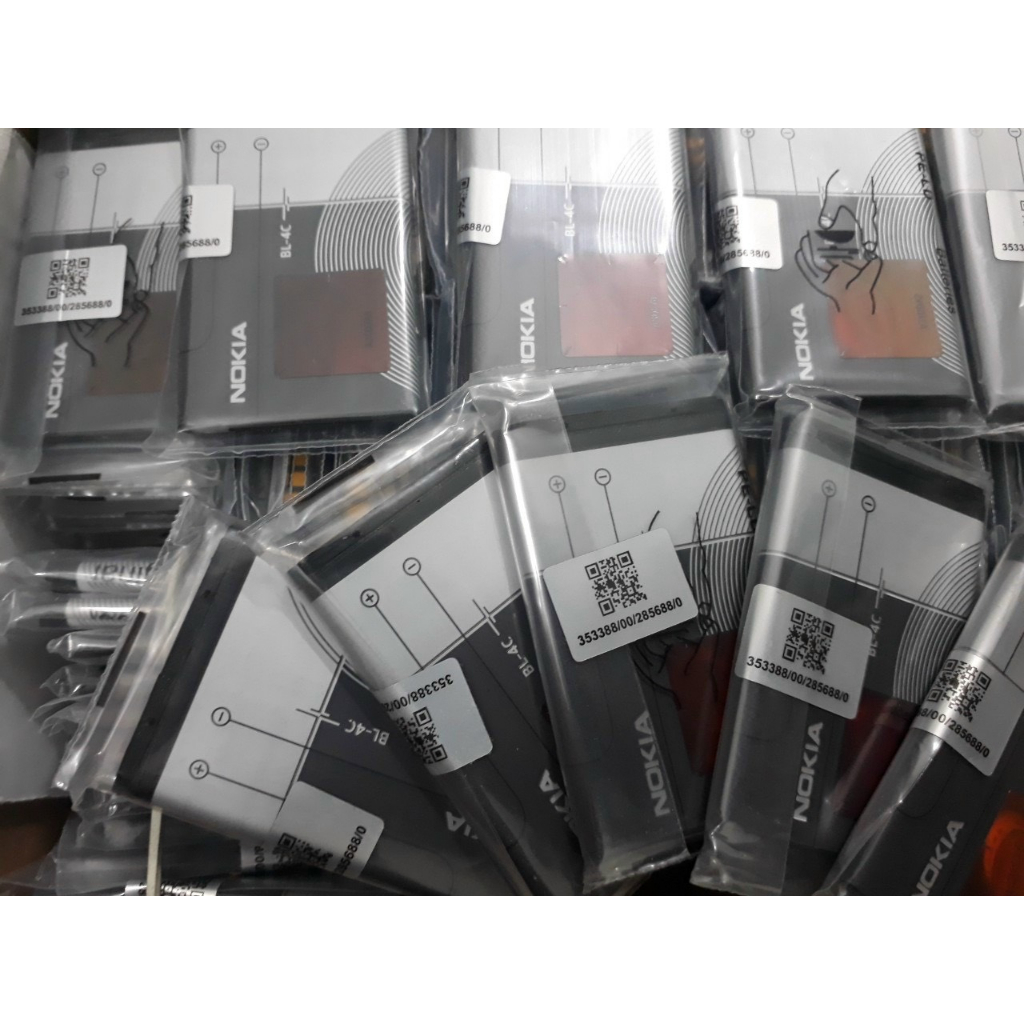 Pin NOKIA BL 5C - 4C 3.7V cho điện thoại NOKIA, loa, đài radio FM máy nghe nhạc, dung lượng chuẩn