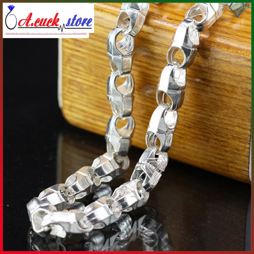 Dây chuyền bạc nam vòng cổ trang sức bạc 925 cao cấp. thiết kế tinh xảo sang trọng