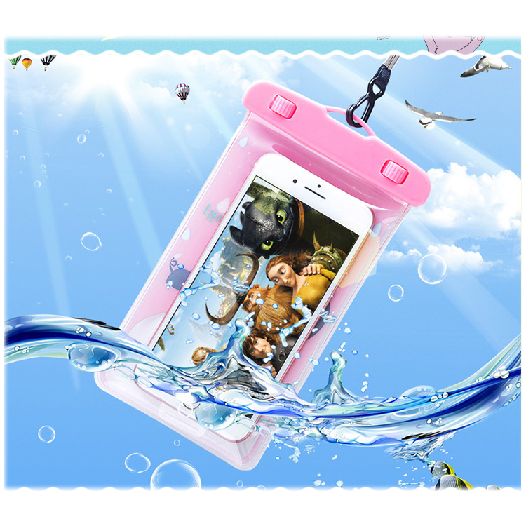 Túi đựng điện thoại chống nước Kèm Dây đeo nhiều hình xinh xắn nhỏ gọn mang đi du lịch - 00109