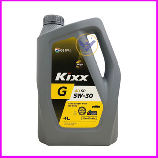 Dầu nhớt ô tô tổng hợp kixx g api sp 5w30 nhập hàn quốc can 4l