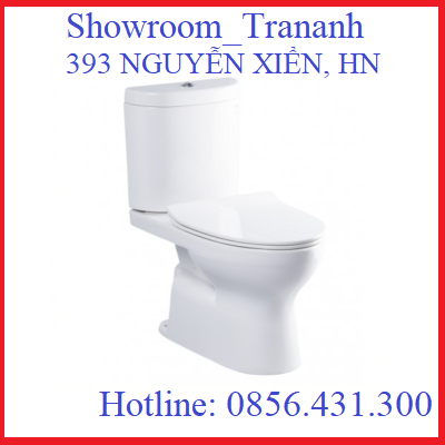 BỒN CẦU TOTO CS325D KẾT HỢP Nắp Đóng Êm, BỆT TOTO 2 KHỐI KẾT NƯỚC DỜI, công nghệ xả Siphon 2 nút nhấn
