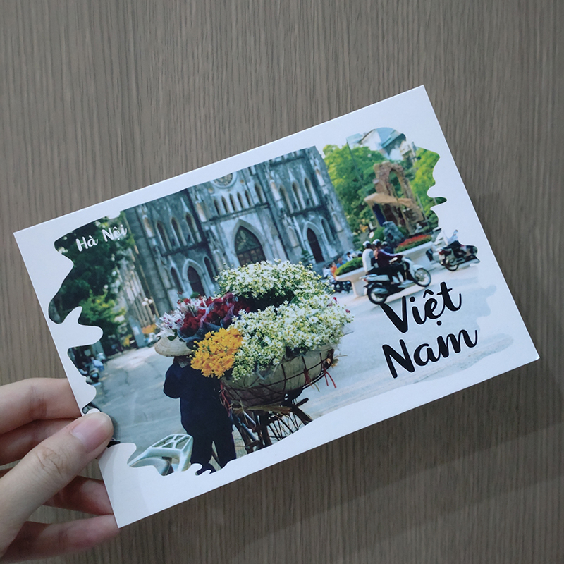 Postcard  - Bưu thiếp hình địa danh Việt Nam